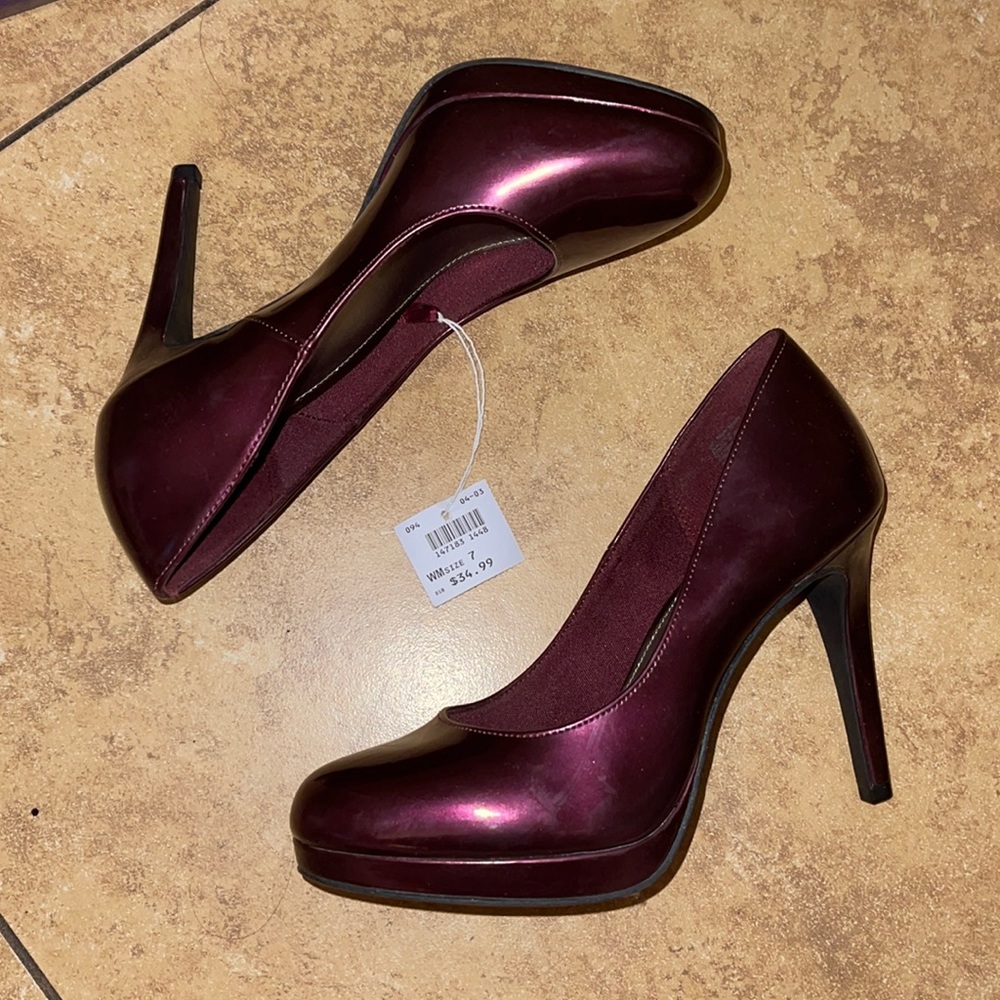 Maroon Fiomi Heels